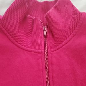 Dark pink fleece lined sweater